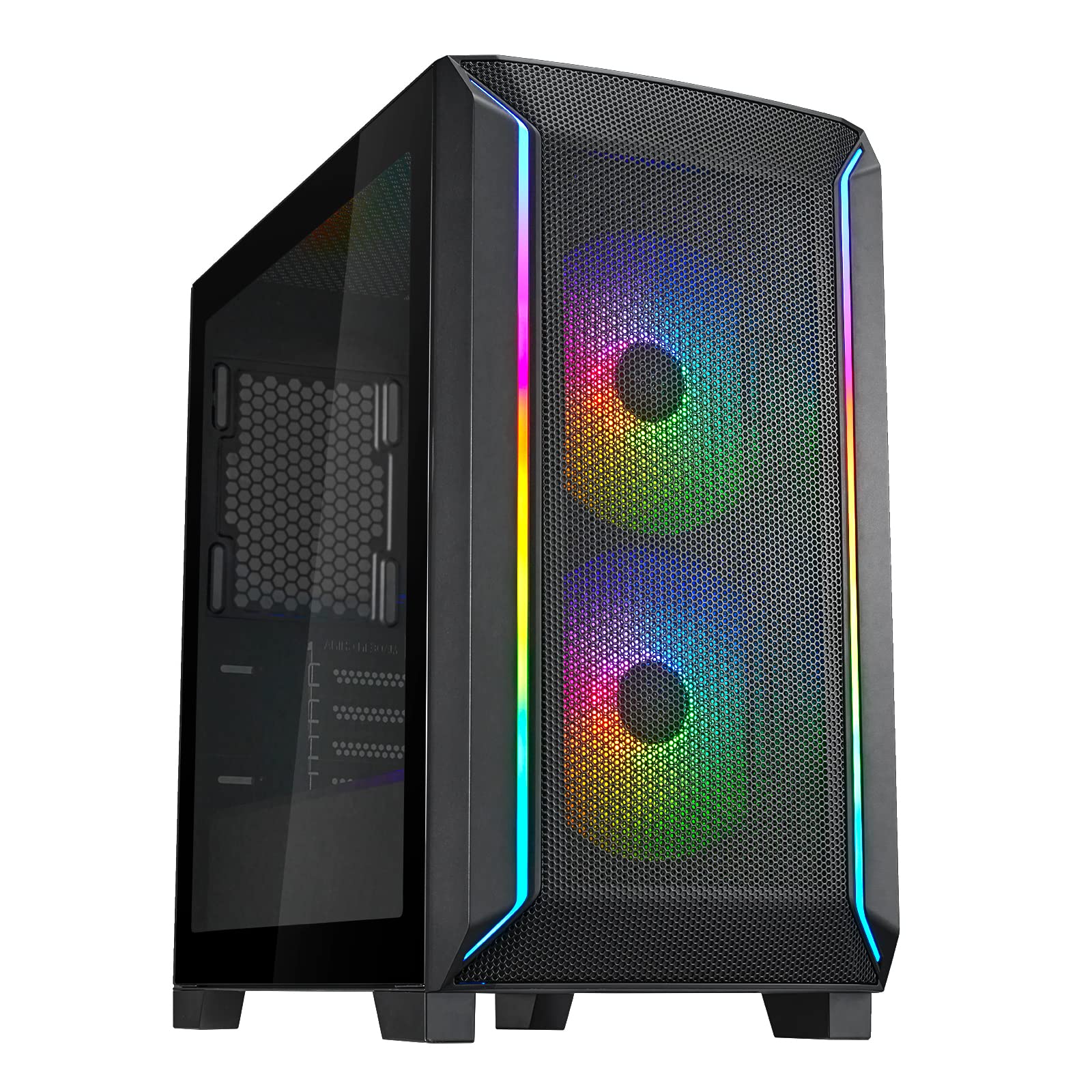 SilverStone FARA FA312Z-BG mATX-Gaming-Gehäuse ARGB