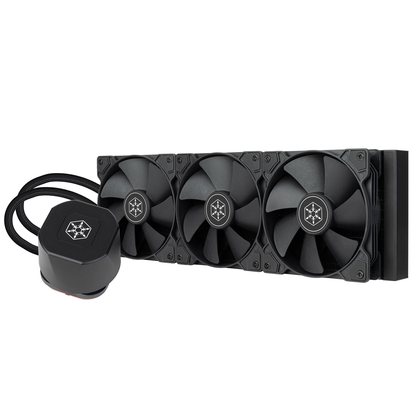 SilverStone NovaPeak SST-NP360B Wasserkühlung 360mm Schwarz