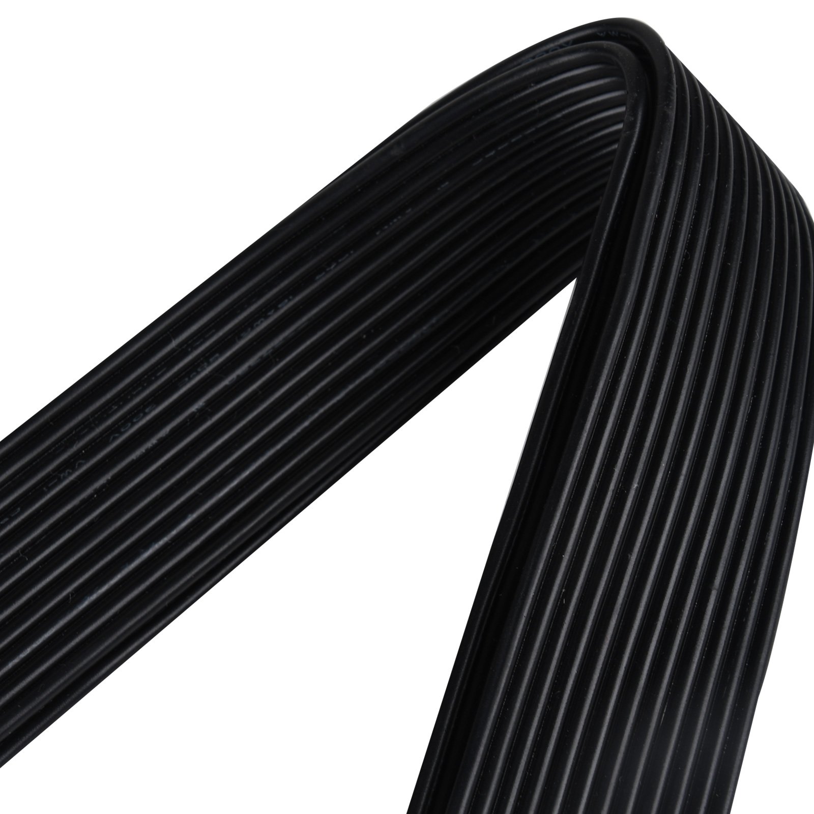 SilverStone Essential PP05-L Kabel-Set modular Flachkabel schwarz