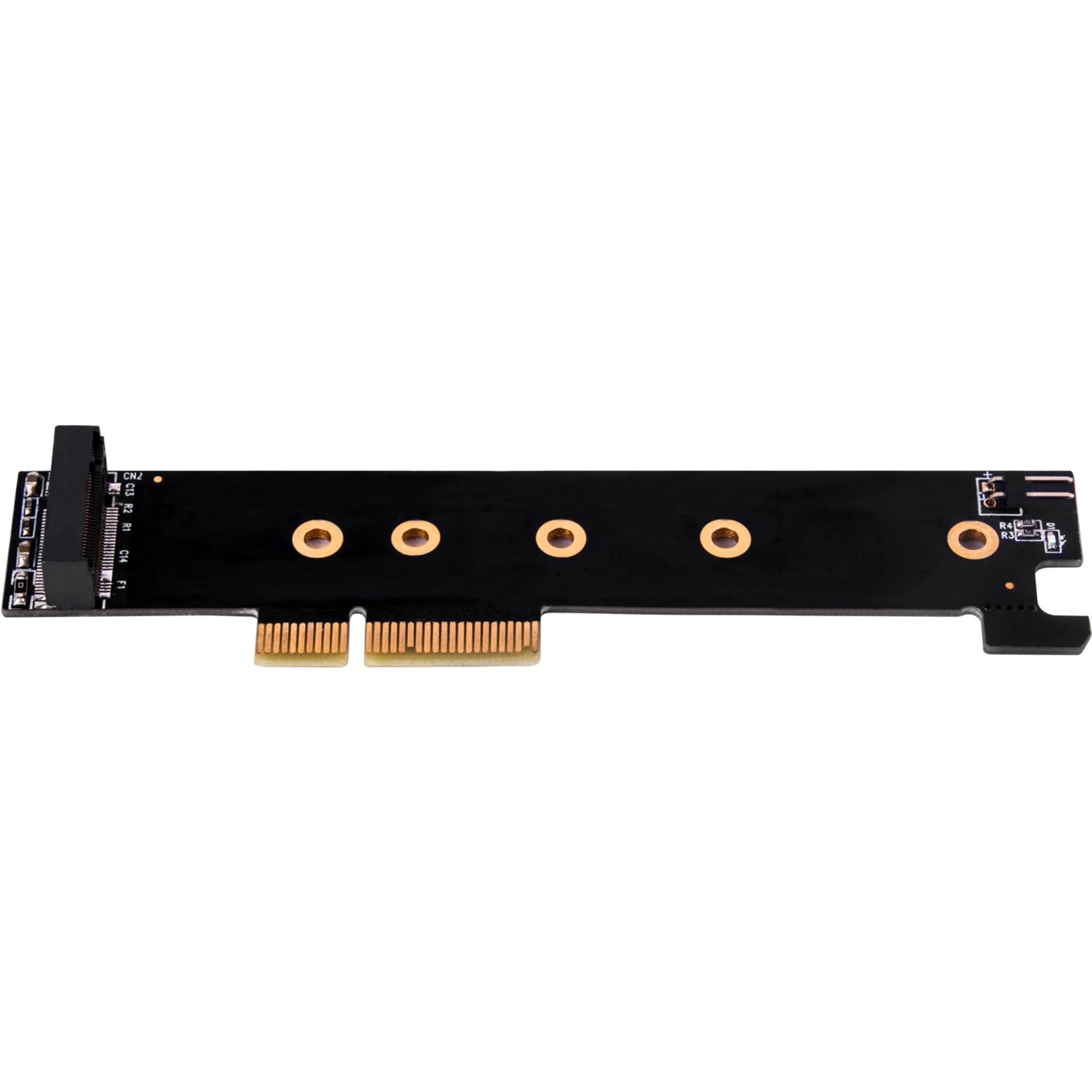 SilverStone ECM26 Case Storage M.2 NVMe auf PCIe x4 Adapter schwarz