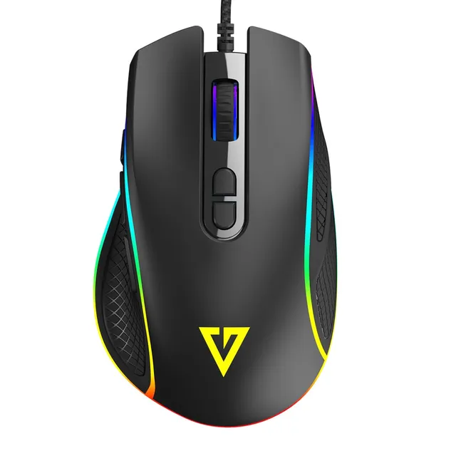 Modecom Volcano Veles Gaming Maus kabelgebunden RGB 7 Tasten