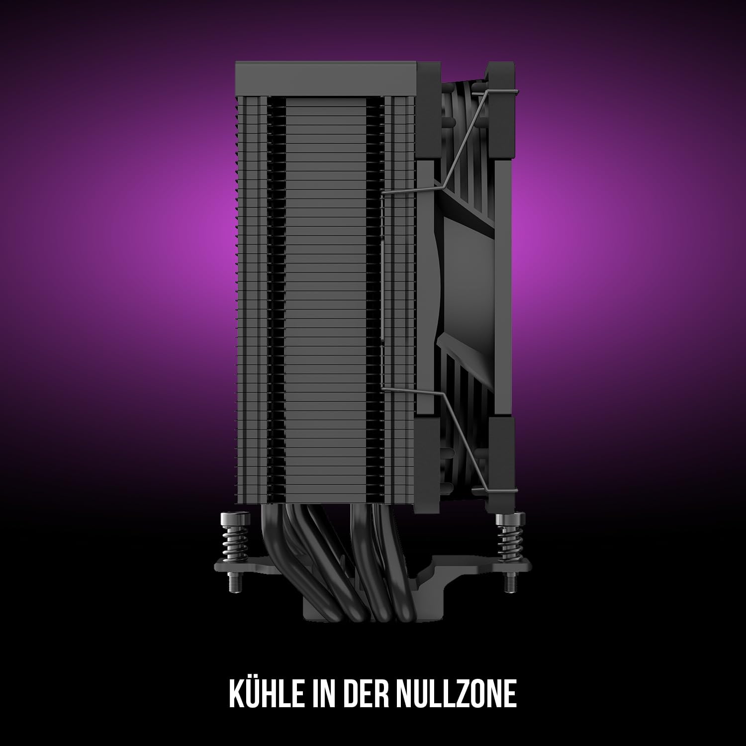 Modecom Volcano T102 LCD ARGB CPU-Kühler schwarz mit Display
