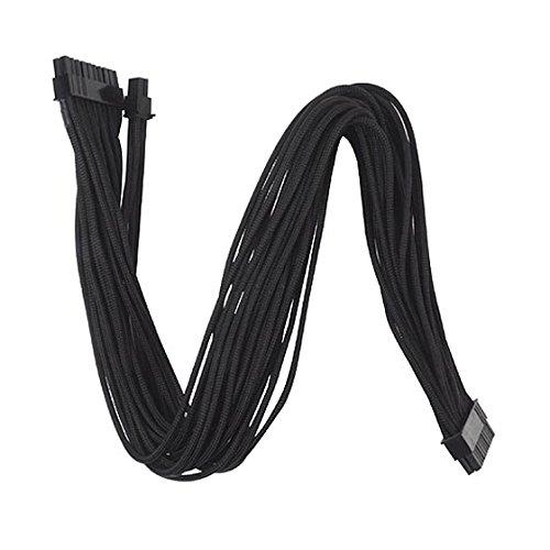 SilverStone PP06B-MB55 Netzteilkabel 24Pin 55cm schwarz