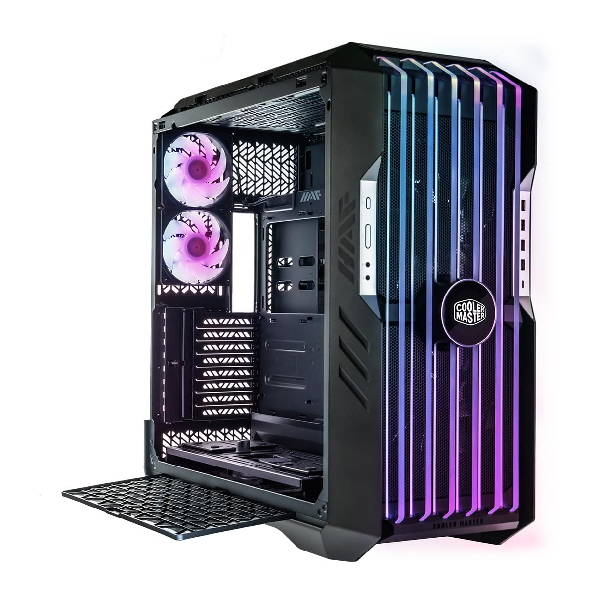 Cooler Master HAF 700 EVO Gehäuse Titangrau Big-Tower