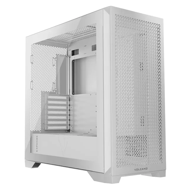 Modecom Volcano Expanse T Midi Tower Gehäuse Weiß