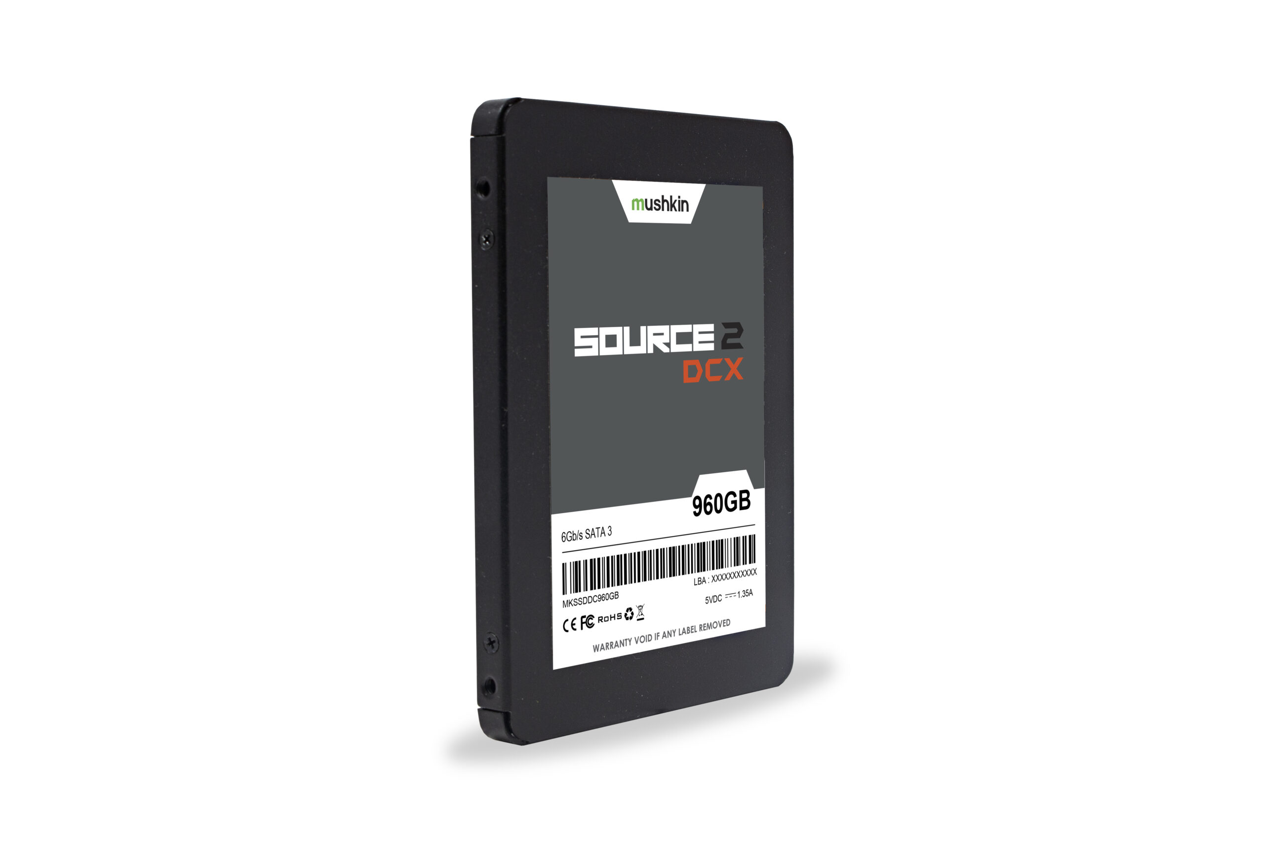 Mushkin SOURCE DCX MKNSSDDC960GB 960GB SSD interne Festplatte