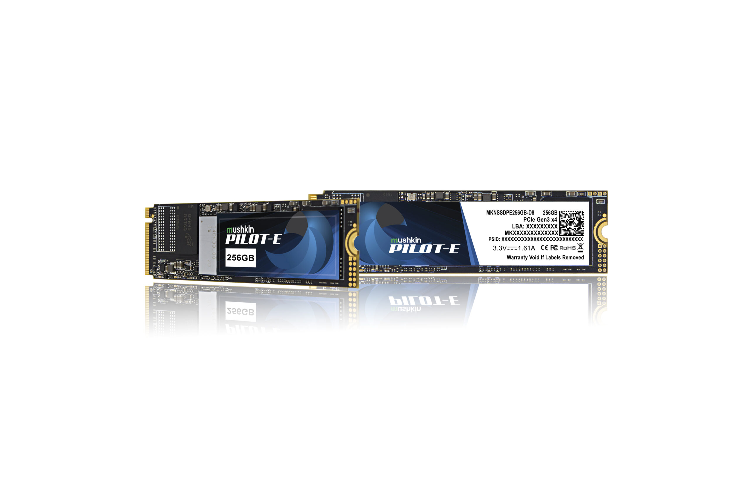 Mushkin Pilot-E MKNSSDPE256GB-D8 SSD 256GB M.2 NVMe