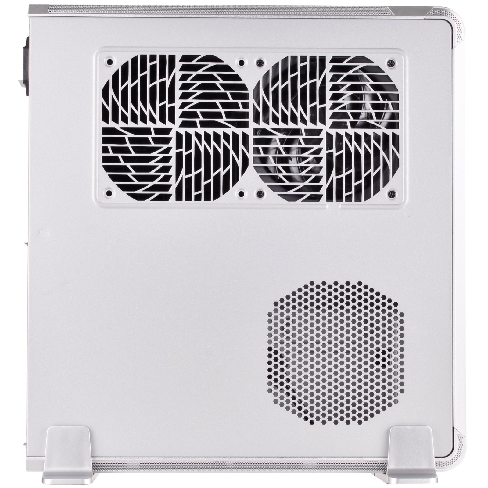 SilverStone Fortress FTZ01S Mini-ITX Gehäuse silber
