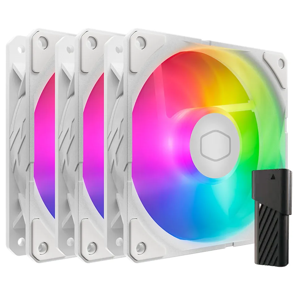 Cooler Master SickleFlow Edge 120 ARGB Lüfter weiß 3er-Pack