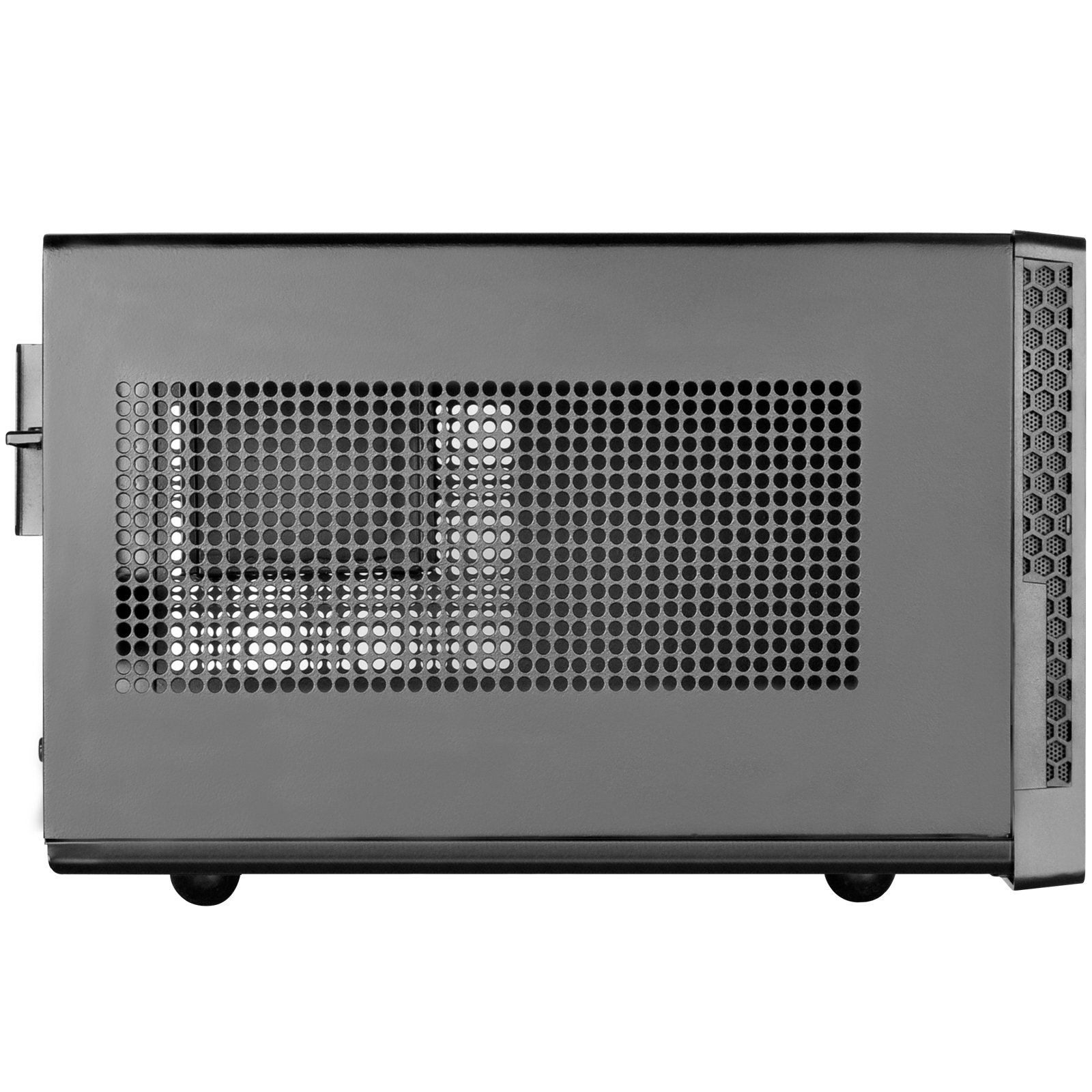 SilverStone Sugo SG13B Mini-ITX Cube-Gehäuse schwarz Mesh