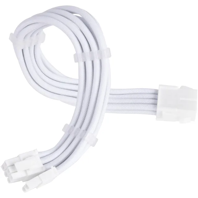 SilverStone Essential PP07E-PCI8W PCIe Verlängerungskabel Weiß