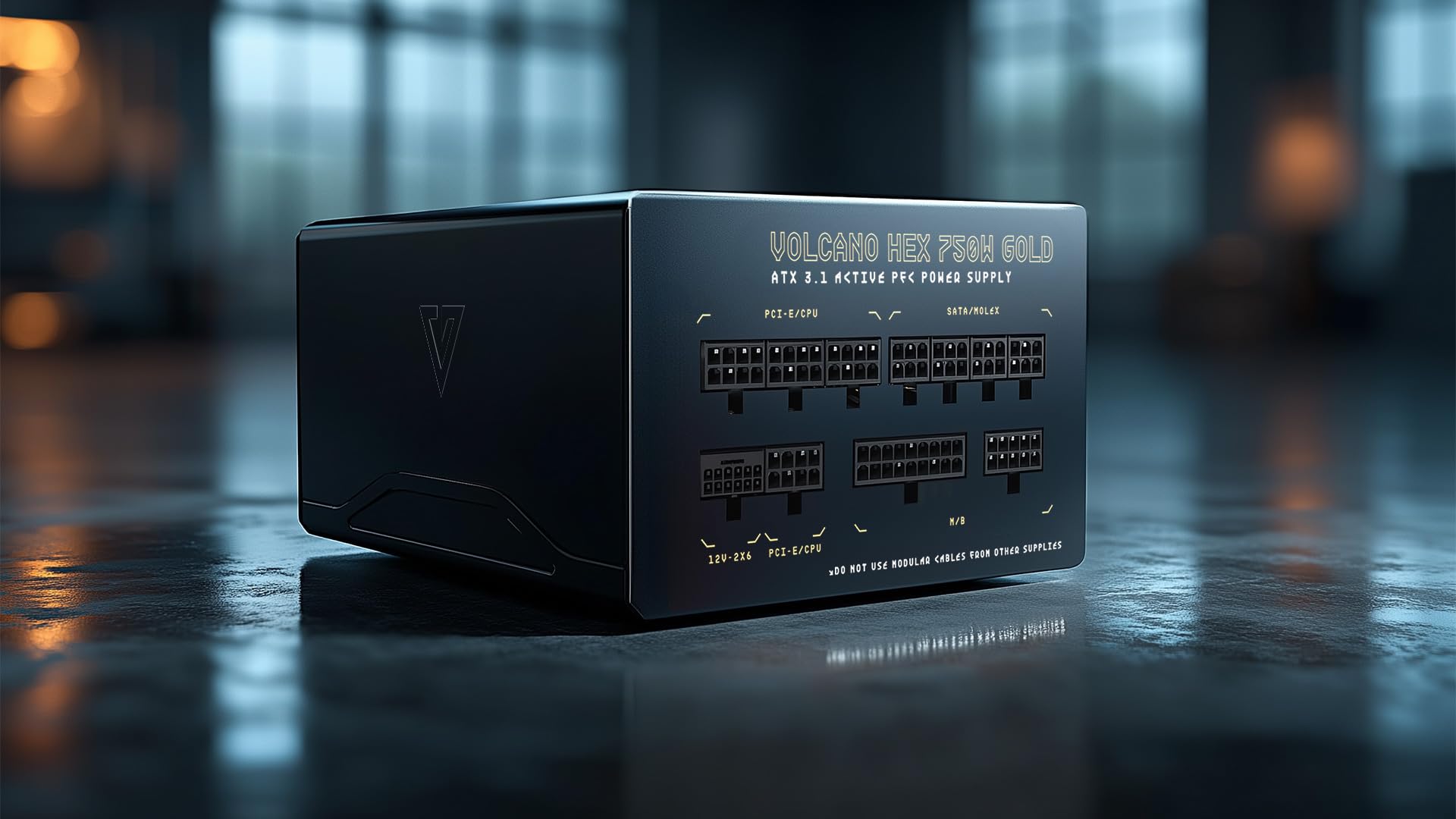 Modecom Volcano HEX 750W ATX-Netzteil Gold vollmodular