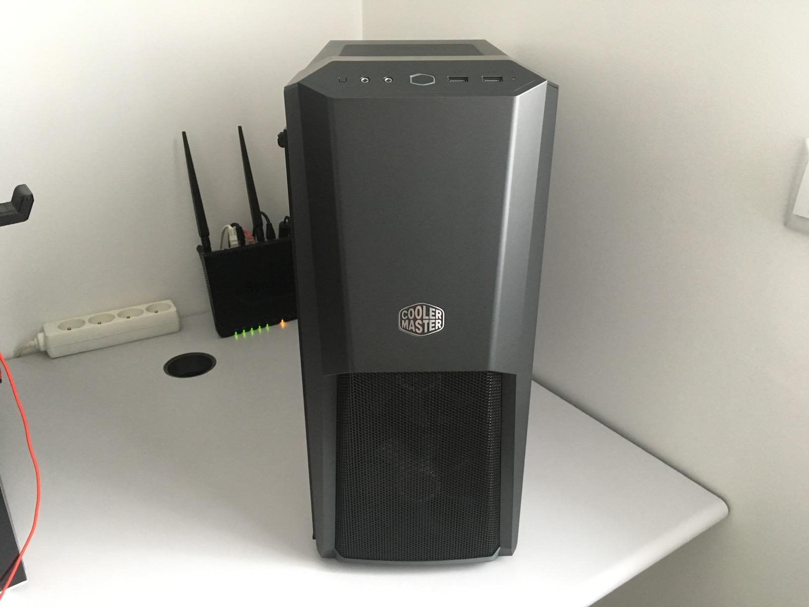 Cooler Master MasterBox MB500 PC-Gehäuse ARGB Glas