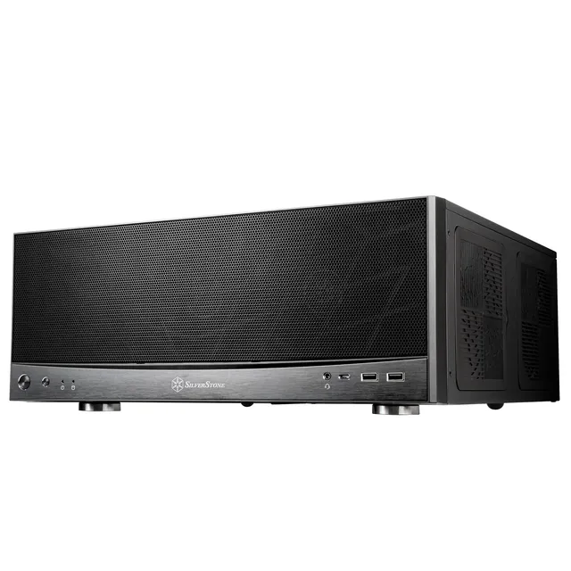 SilverStone Grandia GD11 HTPC-Gehäuse Dual-Kammer schwarz