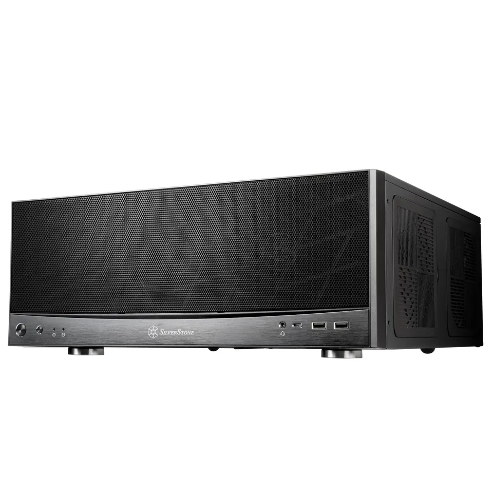 SilverStone Grandia GD11 HTPC-Gehäuse Dual-Kammer schwarz