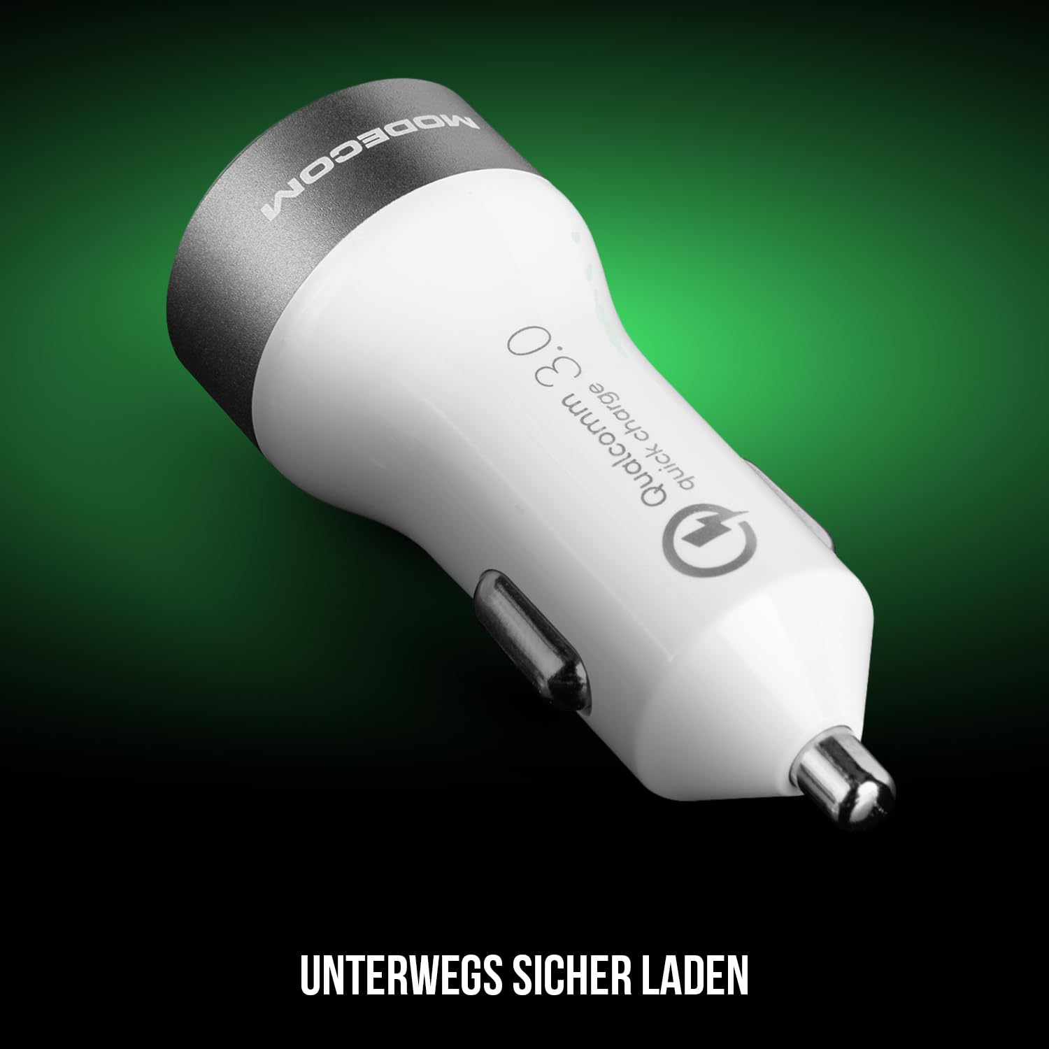 Modecom MC-QCU2-07 Autoladegerät 2x USB-A Quick Charge