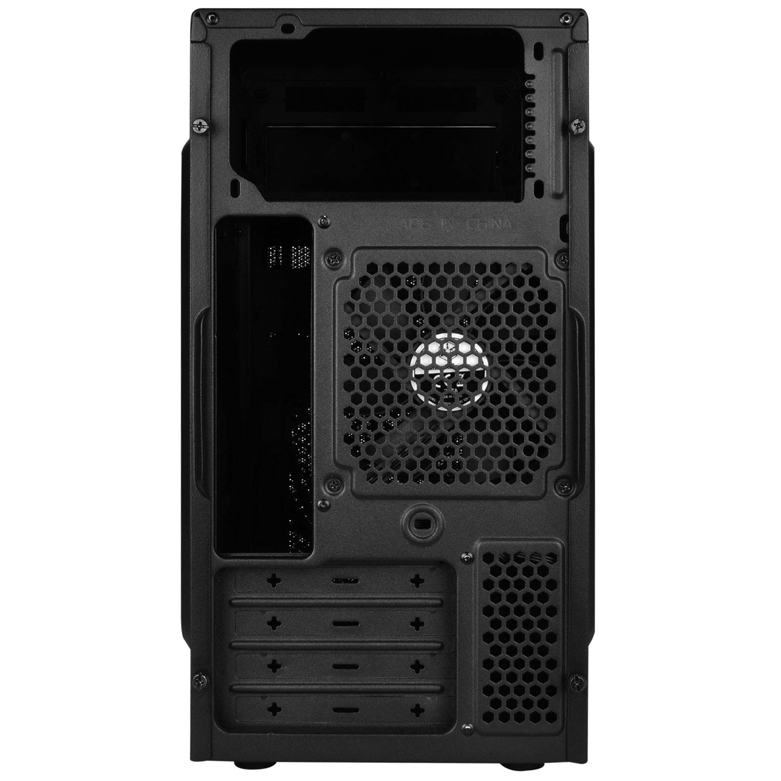 SilverStone Precision PS16B Mini-Tower Gehäuse Micro-ATX schwarz