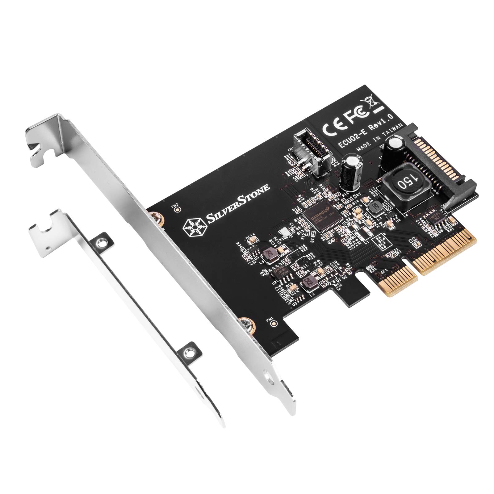 SilverStone ECU02-E USB-Karte 3.2 Gen2 intern