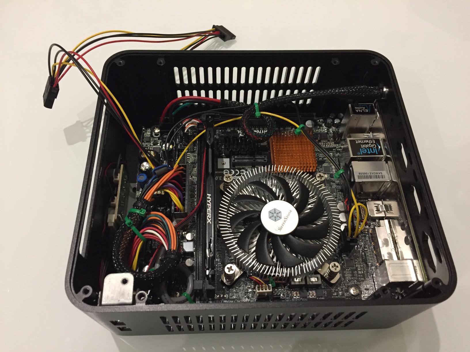 SilverStone Nitrogon NT07-115X CPU-Kühler Low-Profile 80mm