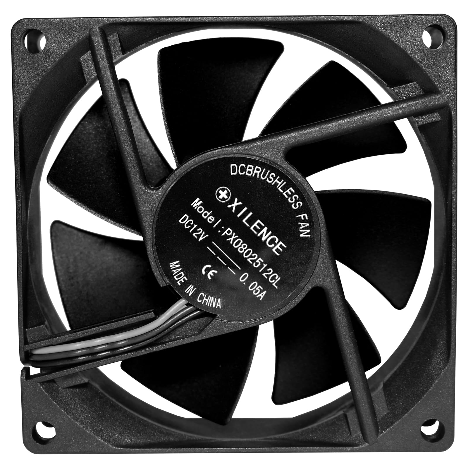 Xilence XPF80.B 80mm Gehäuselüfter 3-Pin