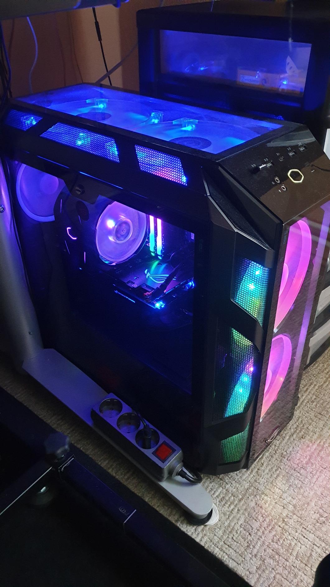 Cooler Master MasterCase H500M ARGB PC-Gehäuse Glas E-ATX