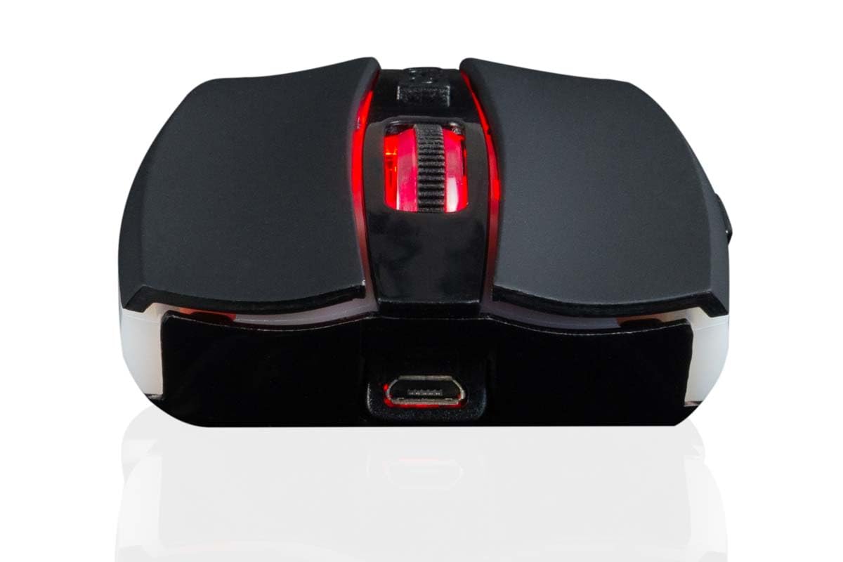 Modecom MC-WRM1 Funkmaus Schwarz 1600 DPI mit Akku