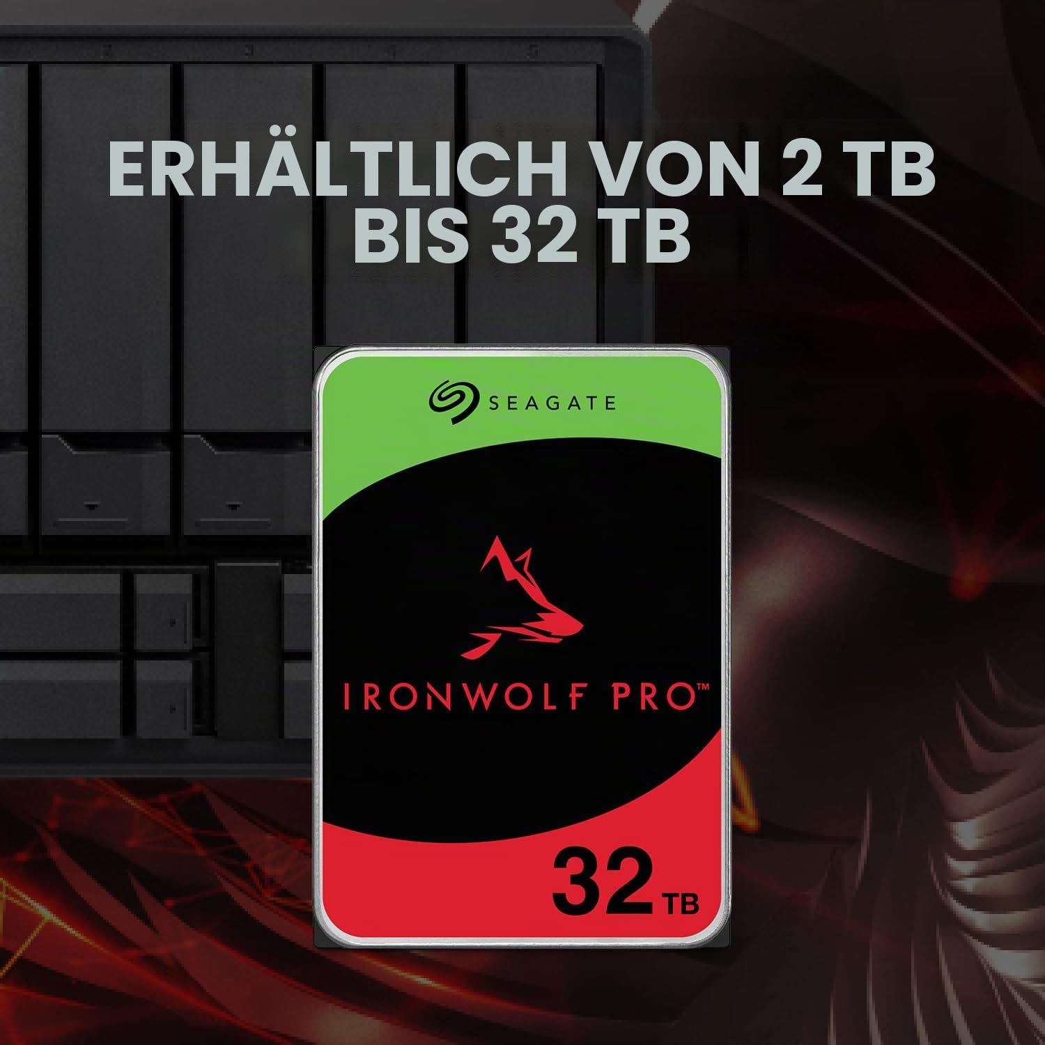 Seagate IronWolf Pro ST16000NTZ01 NAS-HDD 16TB CMR