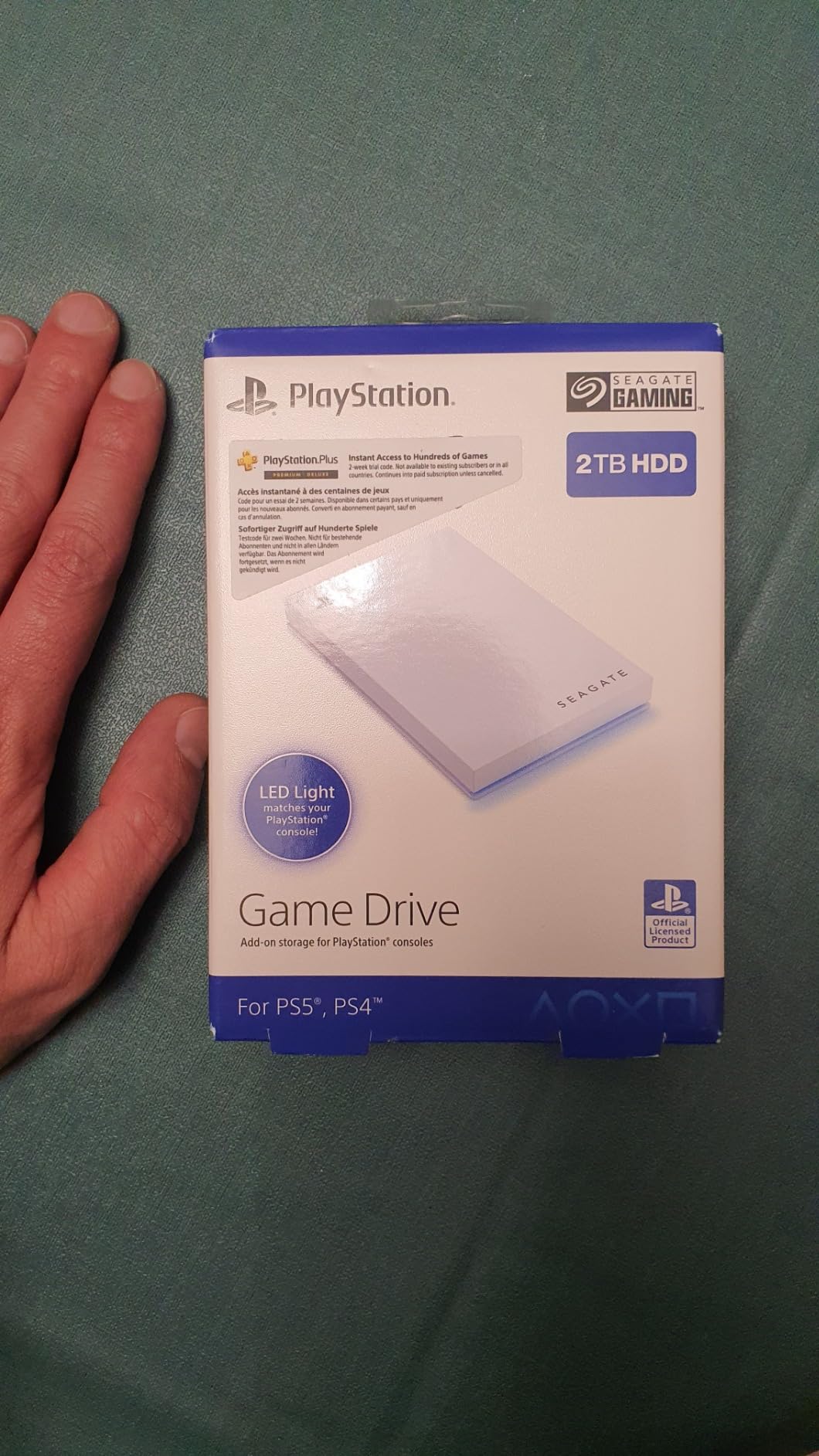 Seagate Game Drive STLV5000202 externe Festplatte 5TB PS5