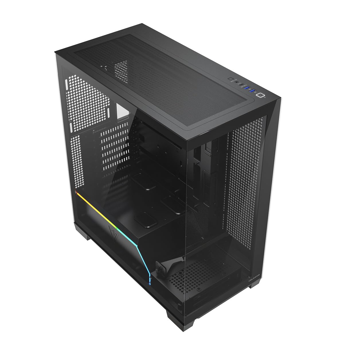 Modecom Volcano Stellar Plus MIDI NF Gehäuse Schwarz ATX
