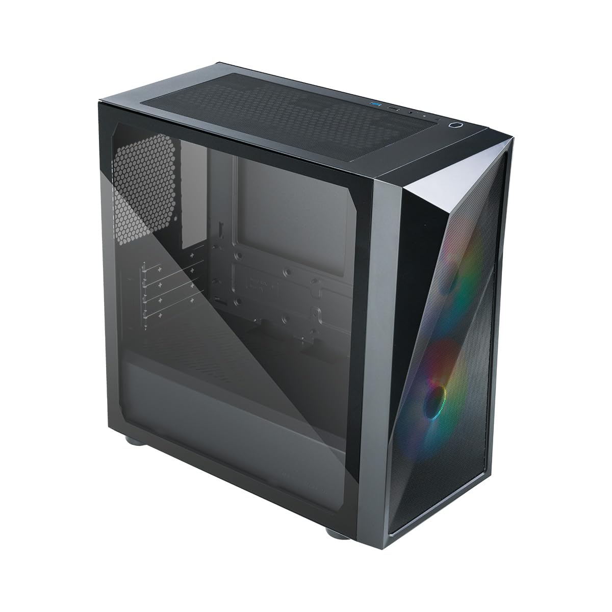 Cooler Master CMP 320 PC Gehäuse Mini-Tower schwarz ARGB