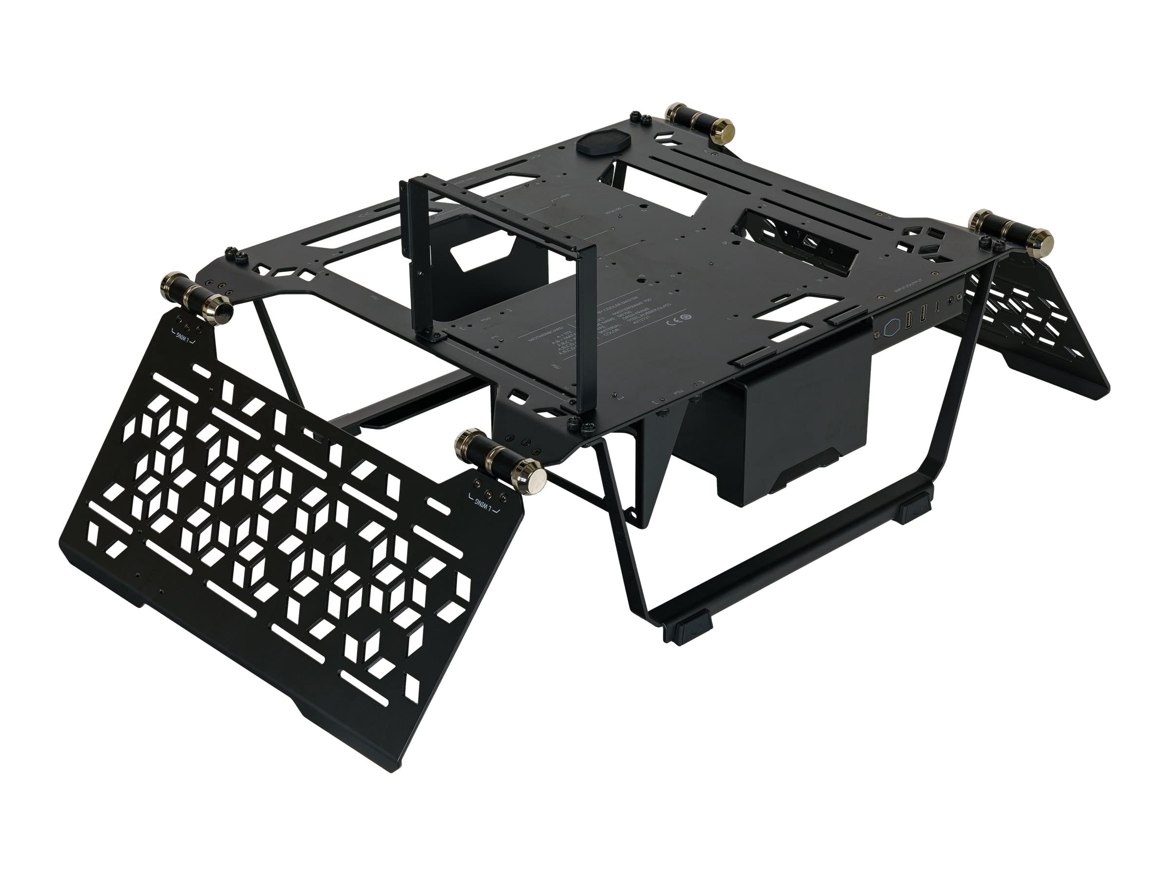 Cooler Master MasterFrame 700 Open-Air Gehäuse Glas VESA
