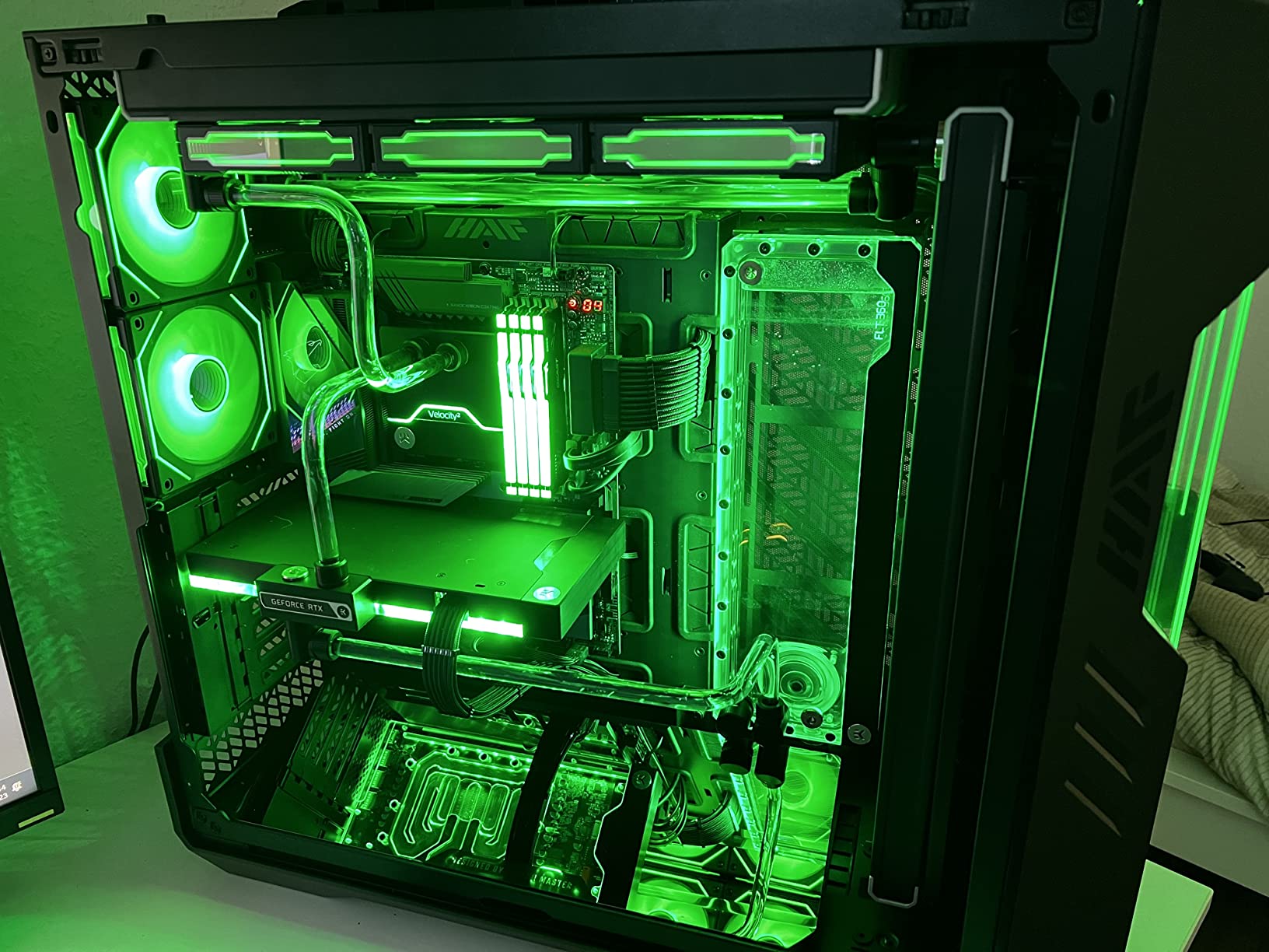 Cooler Master HAF 700 EVO Gehäuse Titangrau Big-Tower