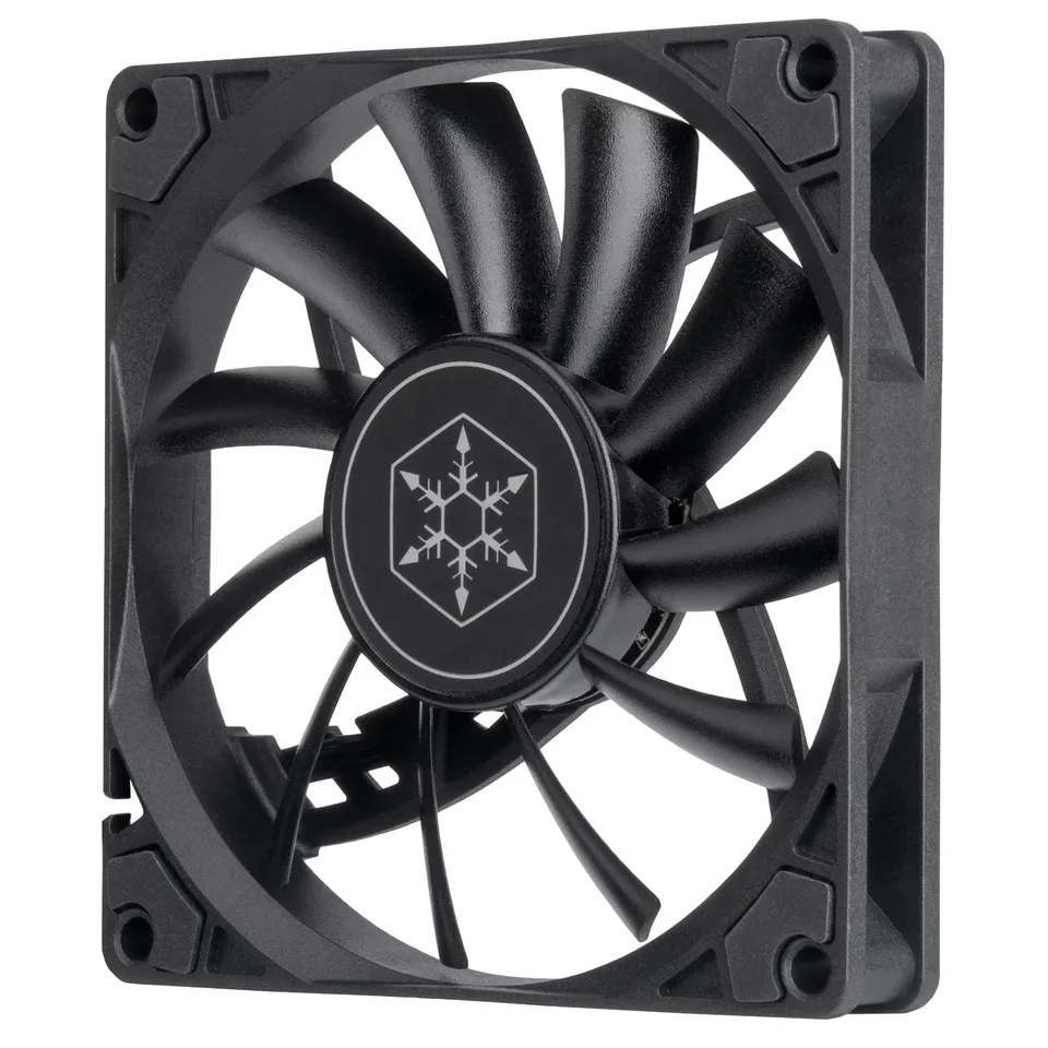 SilverStone Air Slimmer SST-AS90B 92-mm-Lüfter Slim PWM