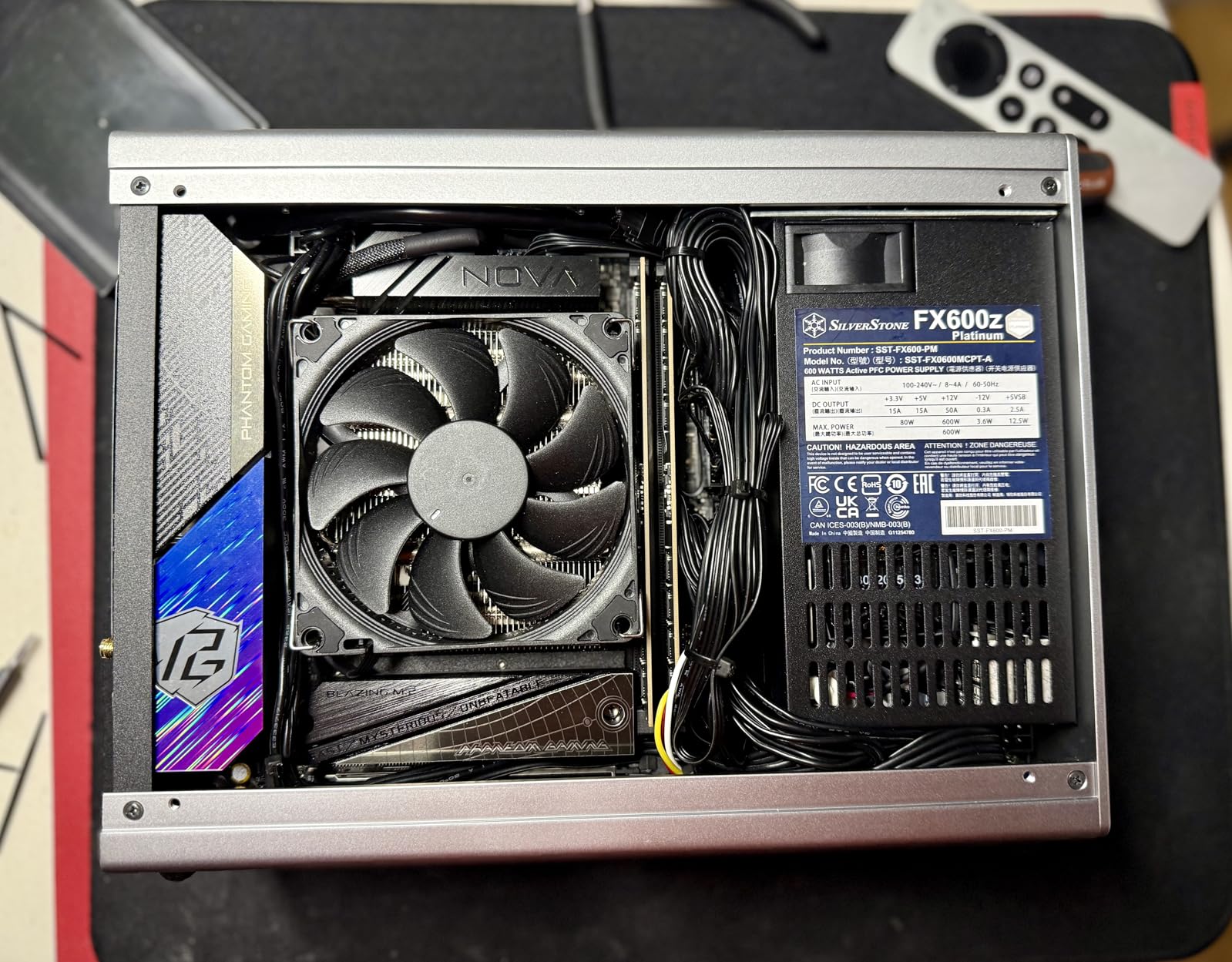 SilverStone SFX FX600z 600W Flex ATX Netzteil Platinum