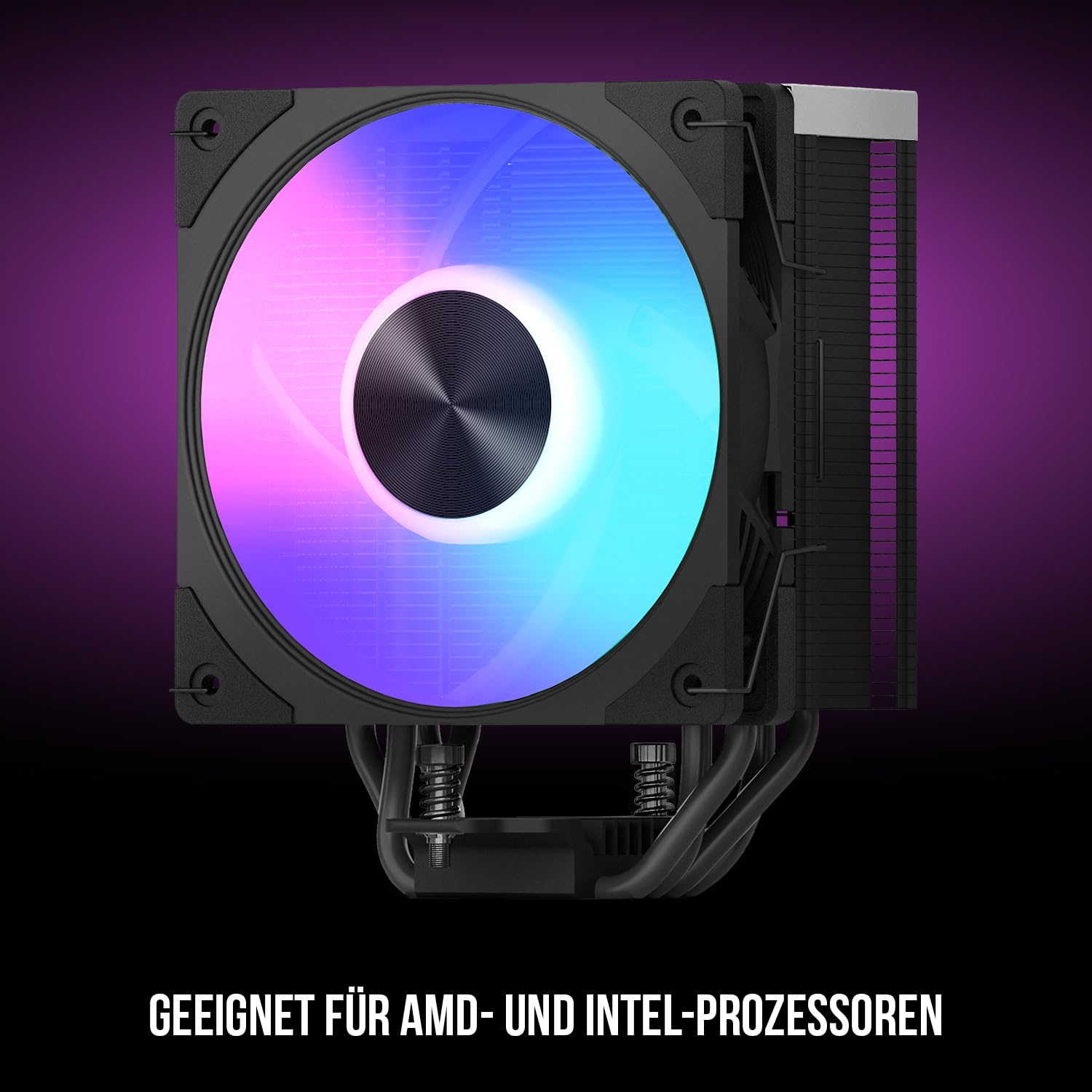 Modecom Volcano T701 ARGB CPU-Kühler schwarz 120 mm