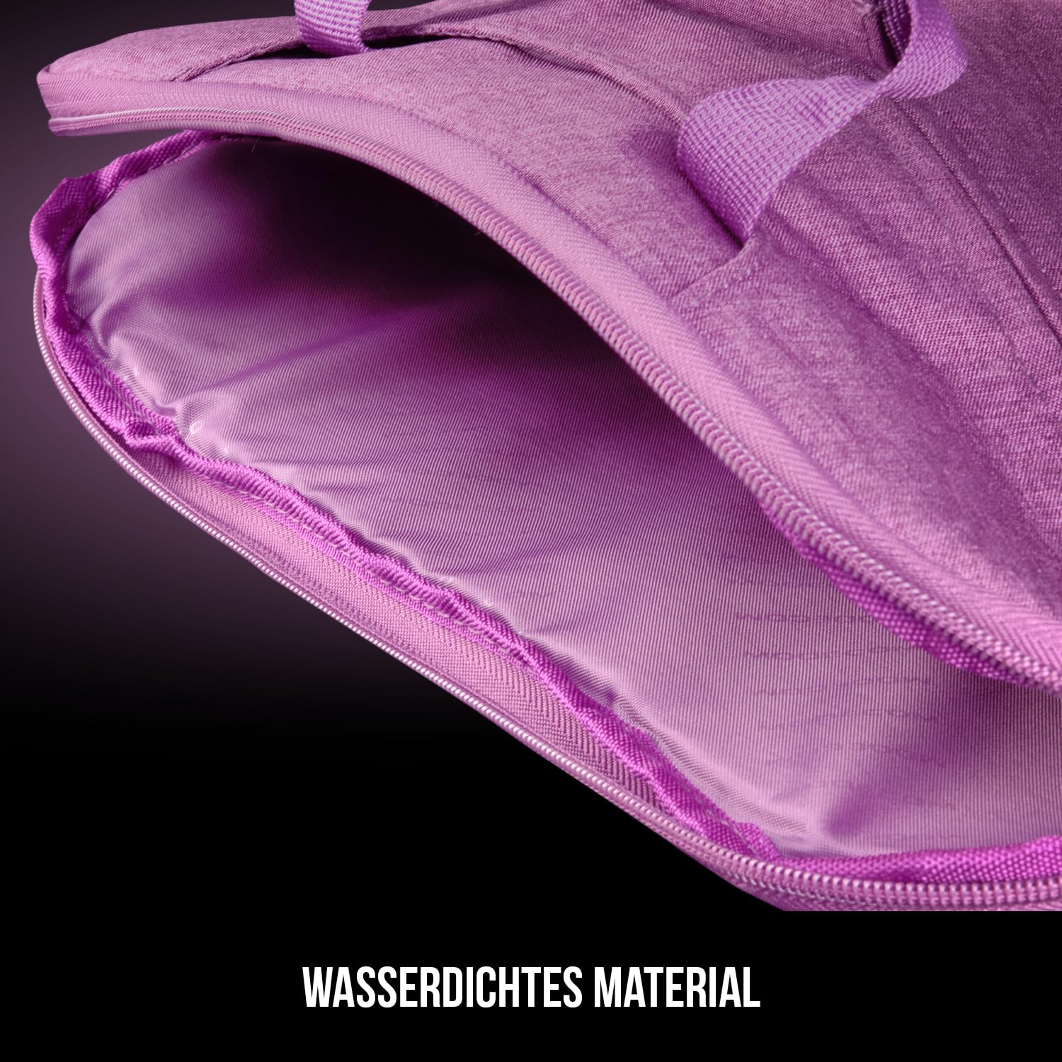 Modecom Highfill Laptoptasche 11,3 Zoll Lila Reißverschluss