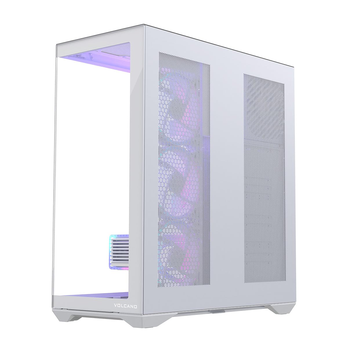 Modecom Volcano Space XL ARGB Tower Weiß 5x 140 mm