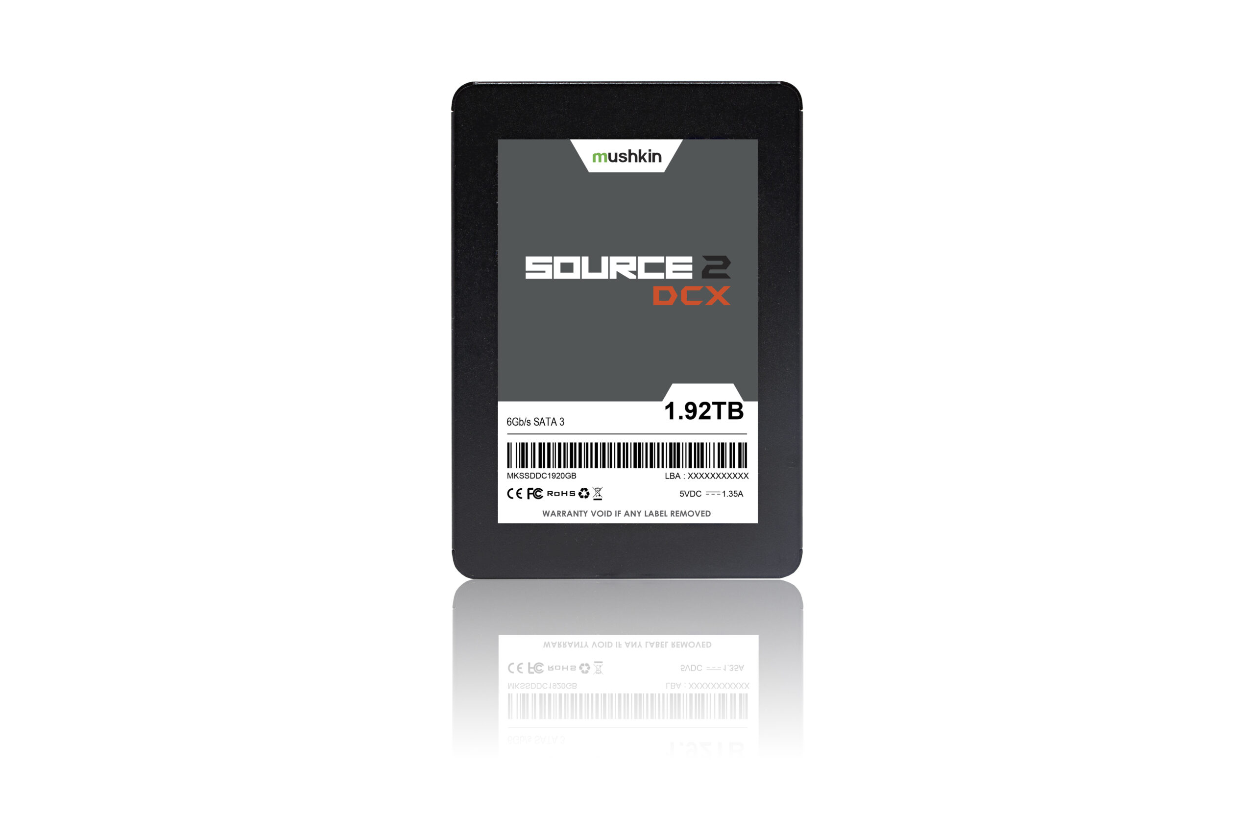 Mushkin Source DCX MKNSSDDC1920GB interne SSD 1920GB