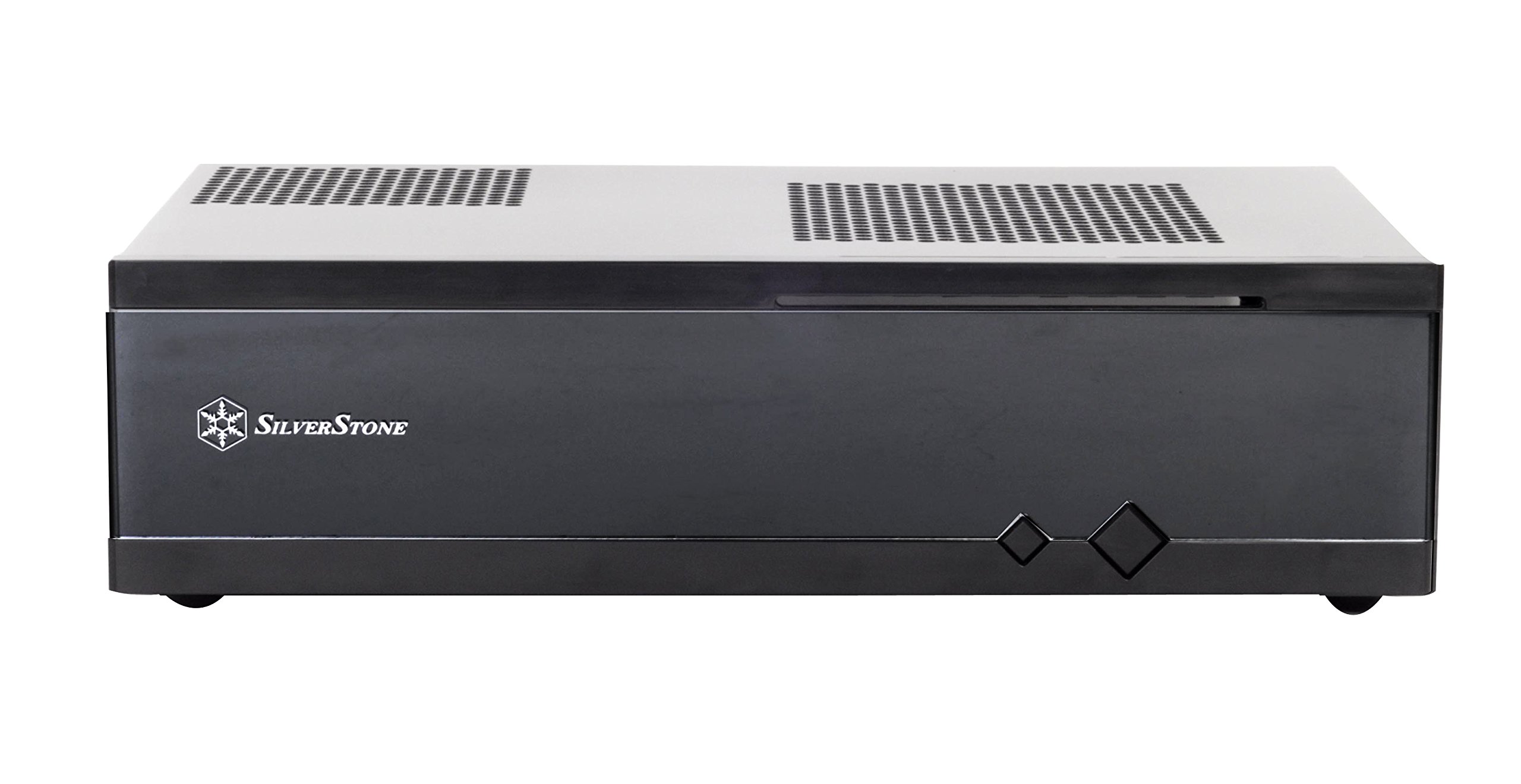 SilverStone Milo ML05B Mini-ITX Gehpdeuse schwarz 7 Liter