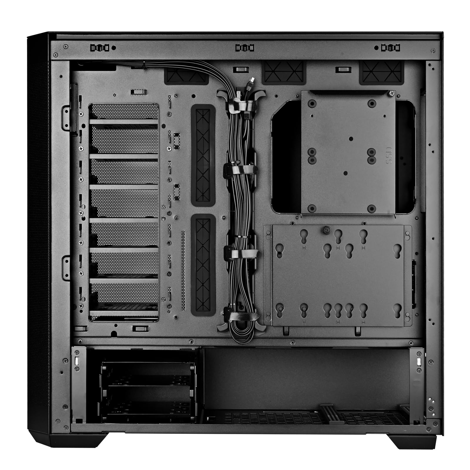 SilverStone SETA H2 Workstation Gehäuse SSI-EEB Mesh Schwarz