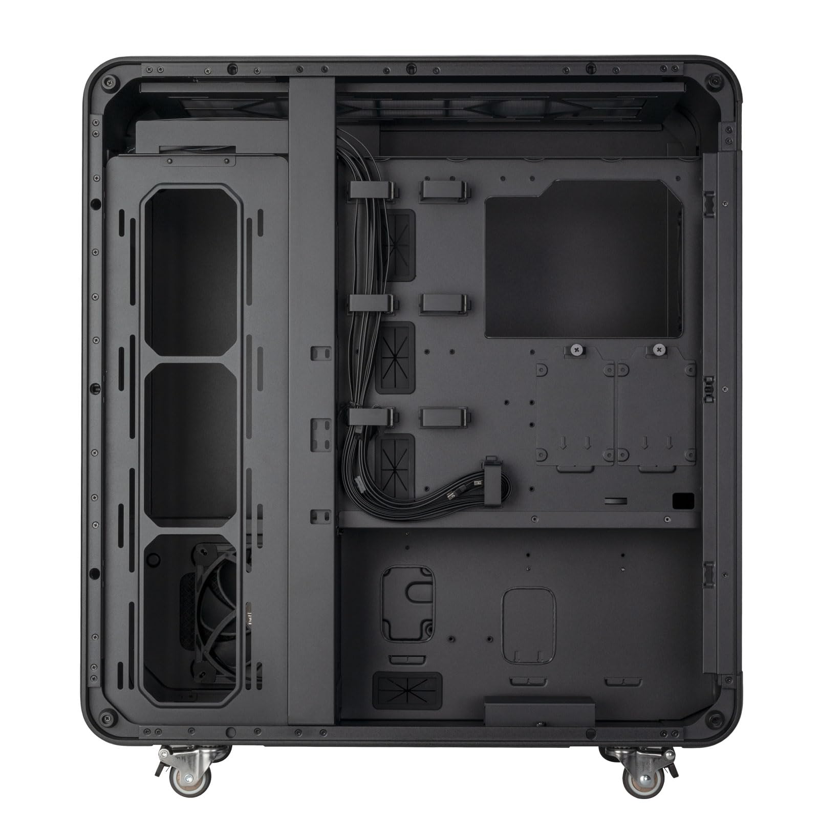 SilverStone ALTA T1 Super-Tower Alu-Gehäuse Schwarz
