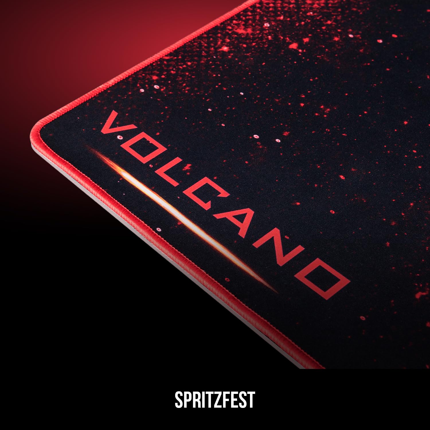 Modecom Volcano Erebus Mauspad Schwarz groß rutschfest