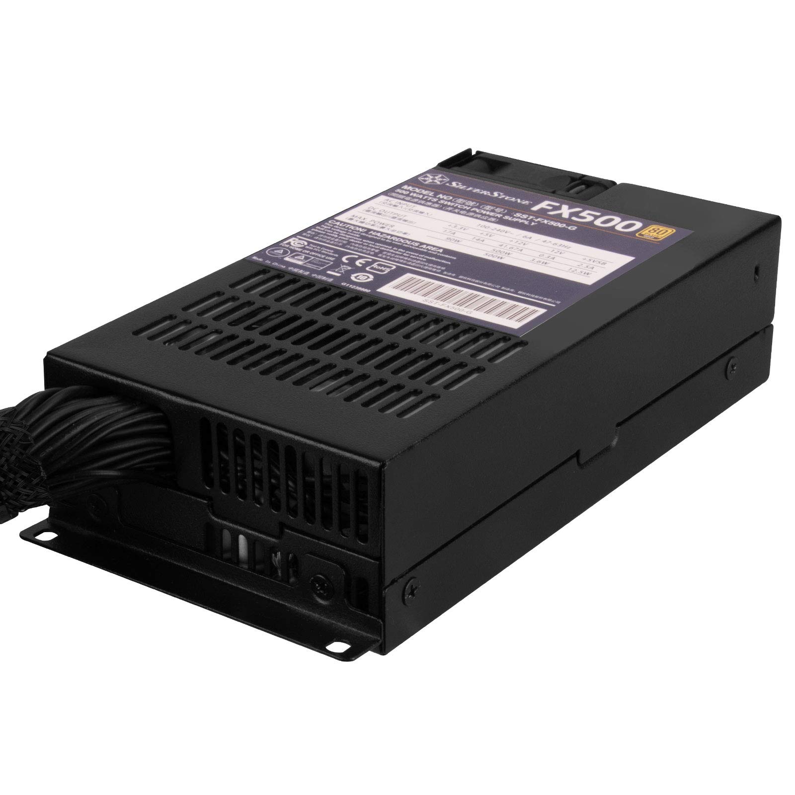 SilverStone SFX FX500 500W Flex-ATX Netzteil Gold