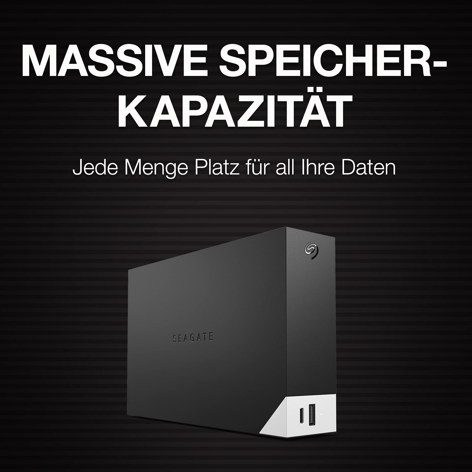 Seagate One Touch Hub 10TB externe Festplatte mit USB-Hub