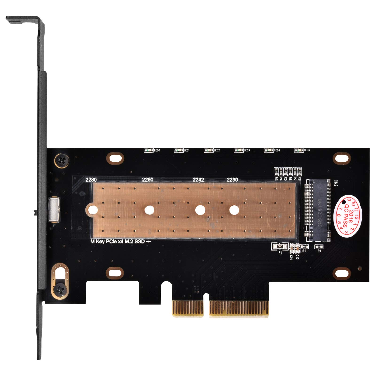 SilverStone Case Storage SST-ECM24 NVMe Adapter PCIe mit Kühler