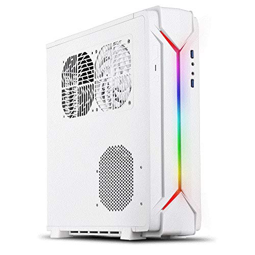 SilverStone RAVEN RVZ03W-ARGB Mini-ITX Gehäuse Weiß ARGB SFF