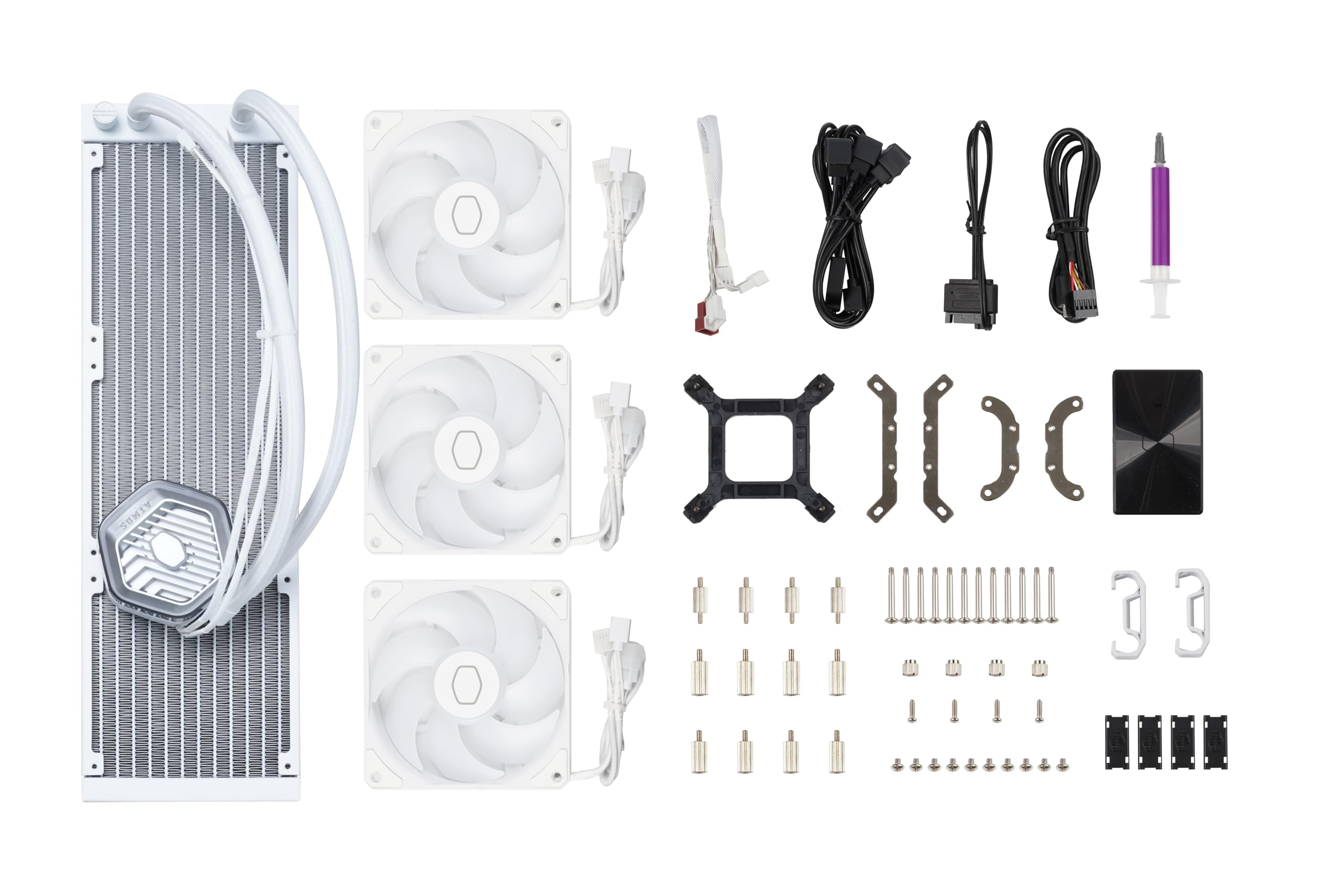 Cooler Master MasterLiquid Atmos 360 Wasserkühlung weiß ARGB