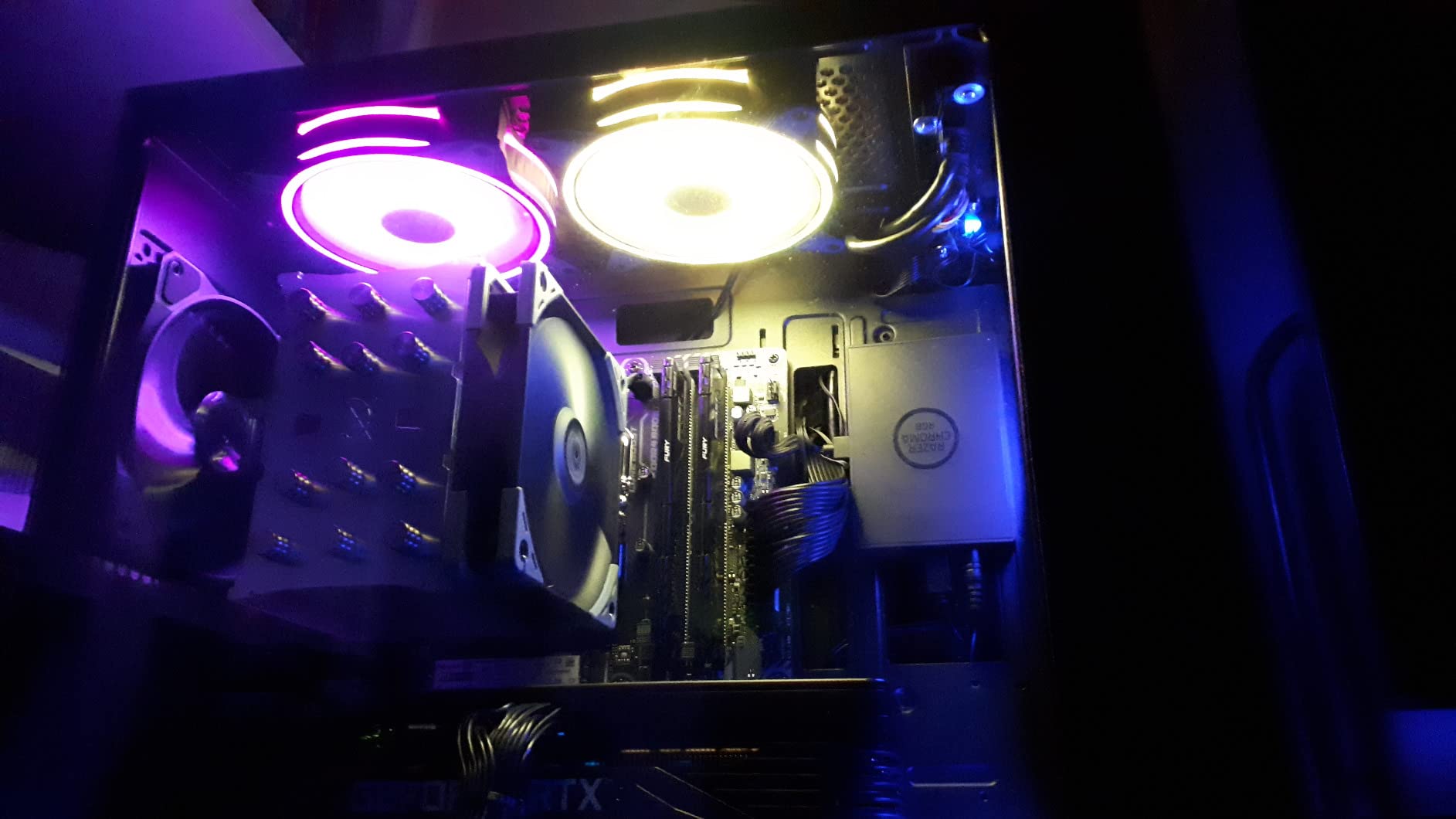 Cooler Master MF120 Halo ARGB Gehäuselüfter 120mm 1-Pack Dual-Ring
