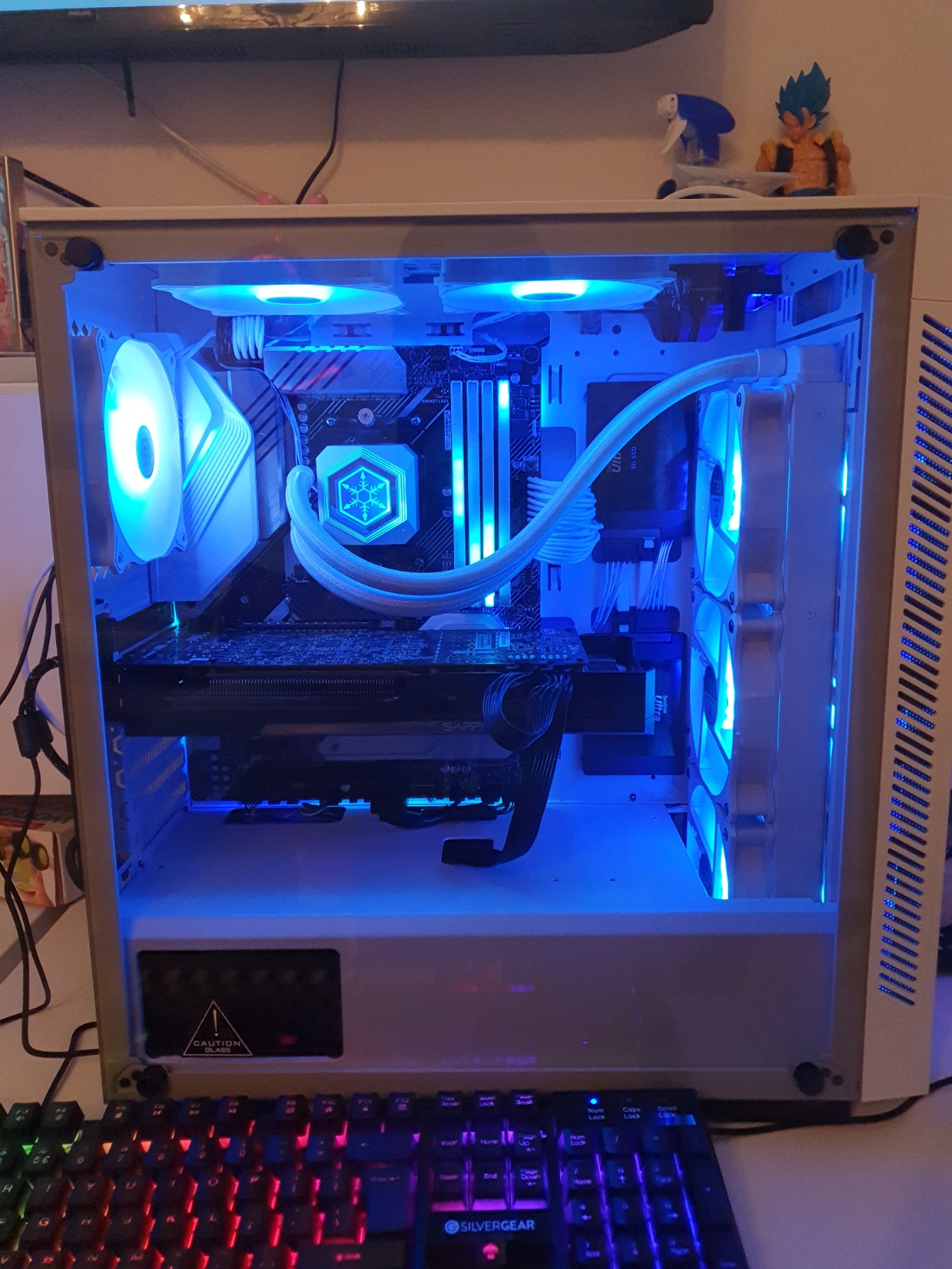SilverStone Air Blazer AB120RW Lüfter 120mm ARGB weiß