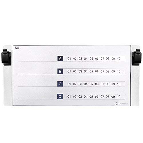 SilverStone RMB51-W 5U HDD-Schrank 40x 3,5 Zoll Silber